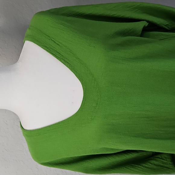 Oh My Gauze! Lana Cotton Gauze Blouse in Matcha, Size 1 - Picture 2 of 15